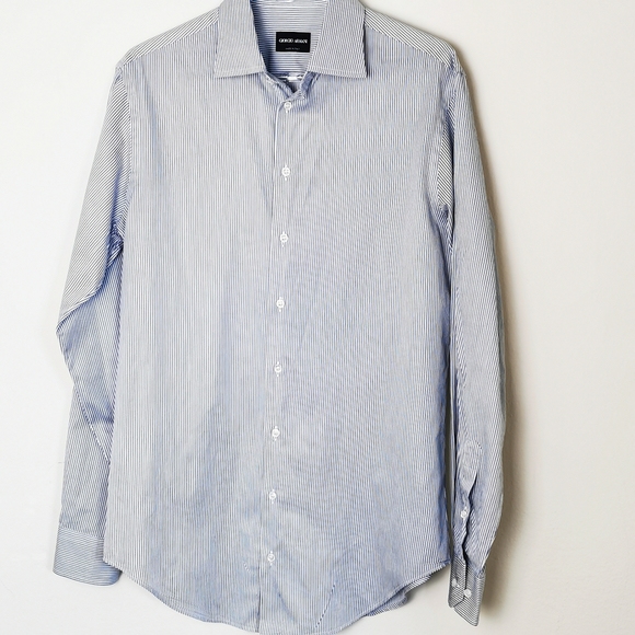 Giorgio Armani Mens Shirt Long Sleeve 